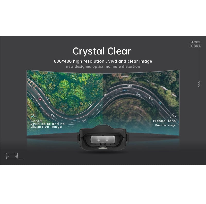 Skyzone Cobra SD FPV Goggles with DVR
