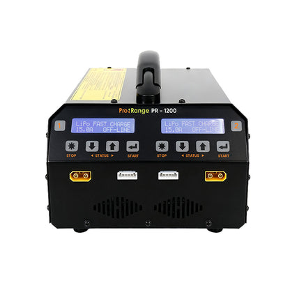 Pro-Range PR1200 20A Dual Channel Li-ion / LiPo / LiHV 6S Drone Battery Charger