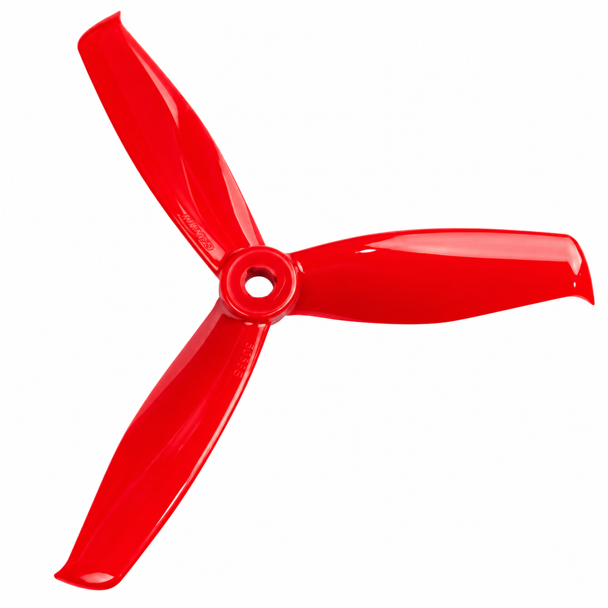 Gemfan 5055S Hulkie PC 3-Blade Freestyle Propeller for 5 Inch FPV Drone (2CW + 2CCW) - Ferrari Red