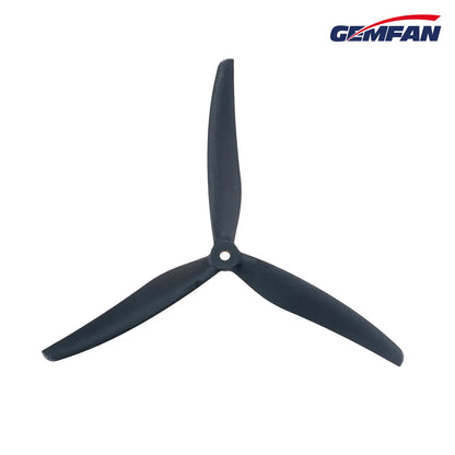 Gemfan 8046 Cinelifter Glass Fiber Nylon 3-Blade Propeller for 8 Inch FPV Drone (1CW + 1CCW) - Black