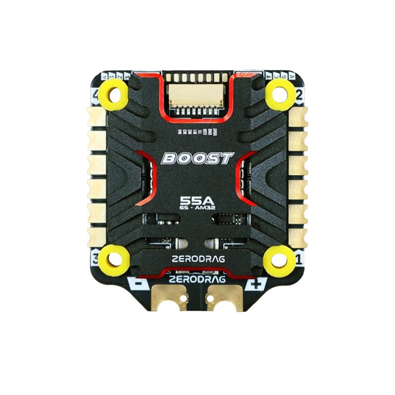 Zerodrag Warp Boost Stack (F7 FC + 55A 4-in-1 AM32 ESC)