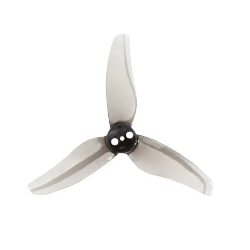 Orange HD Propellers 2512-3 Toothpick Propellers (4CW, 4CCW) -Clear Grey