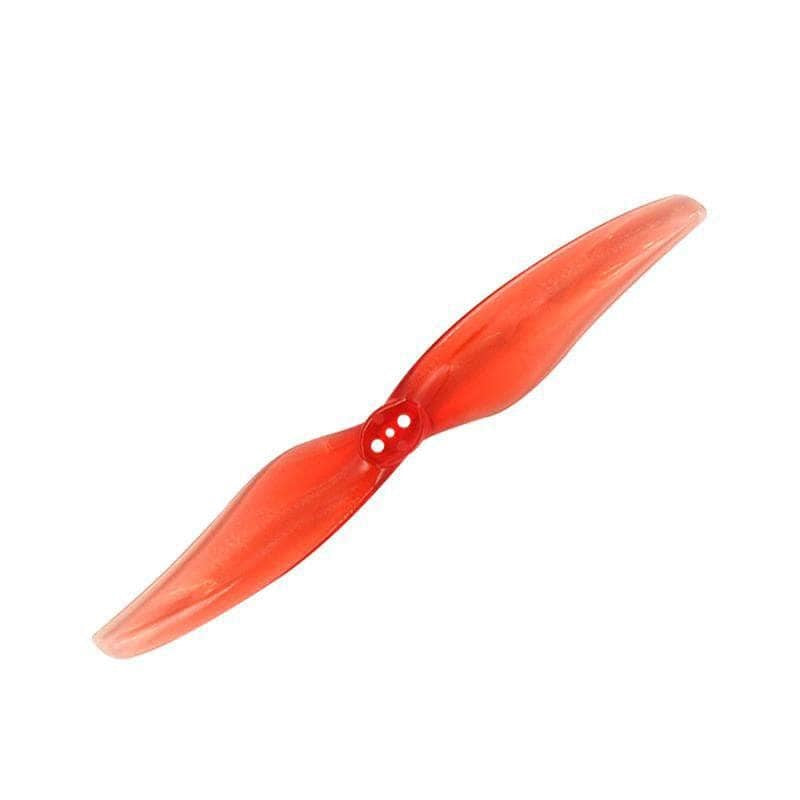 Orange HD Propellers 4024-2 Toothpick Props (4CW, 4CCW) – Clear Red