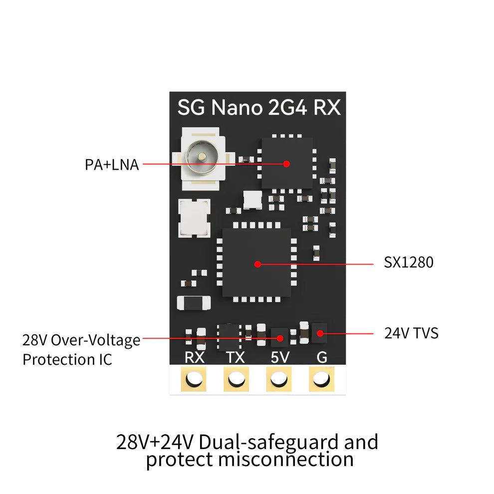 SG Nano 2.4G ExpressLRS ELRS Receiver