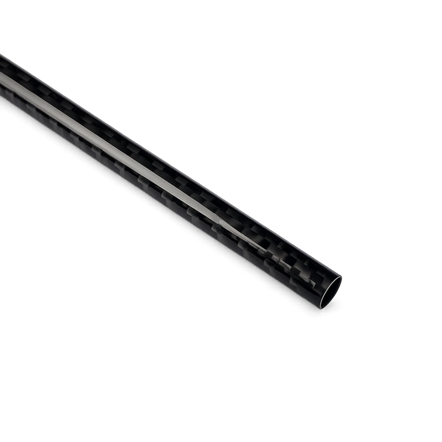 3K Carbon Fiber Tube 10mm OD 8mm ID 1000mm Roll Wrapped Hollow
