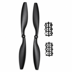 1045 ABS Black HD Propellers 1CW+1CCW (1 Pair) for RC Drone