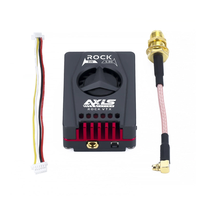 Axisflying ROCK 5.8G 3W Built-in MLC anti-interference Dual-core Image Transmission For Drone