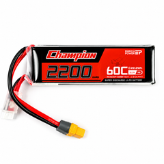 11.1V 2200mAh 3S 60C LiPo Battery with XT60 Plug for RC & Drones