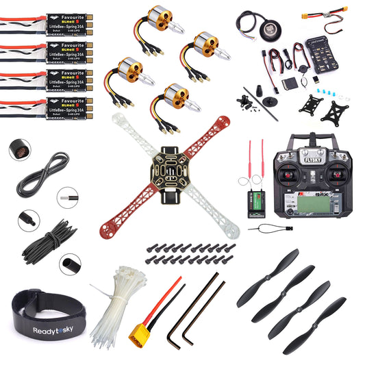 Pixhawk 2.4.8 Combo Kit Flight Controller With GPS F450 Quadcopter Advance Drone Kit - i6x