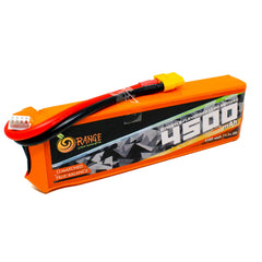 11.1V 4500mAh 3S 35C Lithium Polymer Battery Pack (Brand Orange)