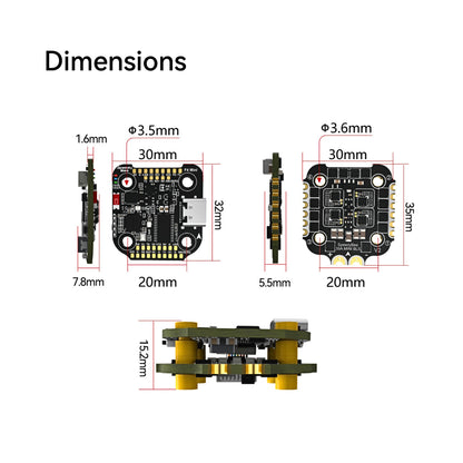 SpeedyBee F405 Mini BLS 35A Stack
