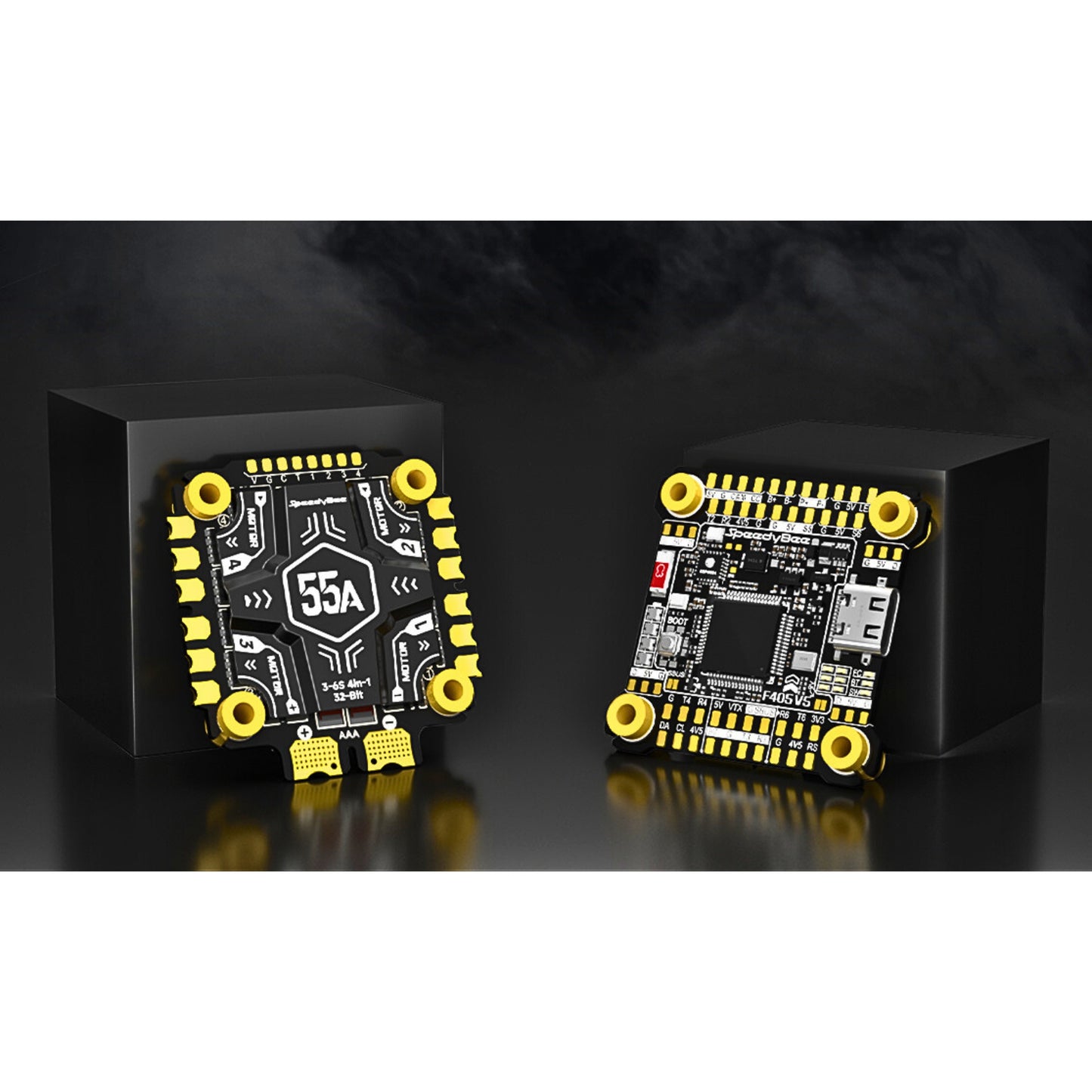 SpeedyBee F405 V5 OX32 55A 30x30 Model Aircraft FC&ESC Stack - Standard Version