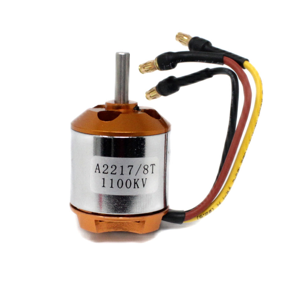 A2217 1100KV RC Brushless Outrunner Motor Welded Banana Connector (Male)