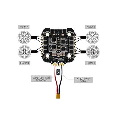 SpeedyBee F405 35A Mini BLS 4 in 1 ESC