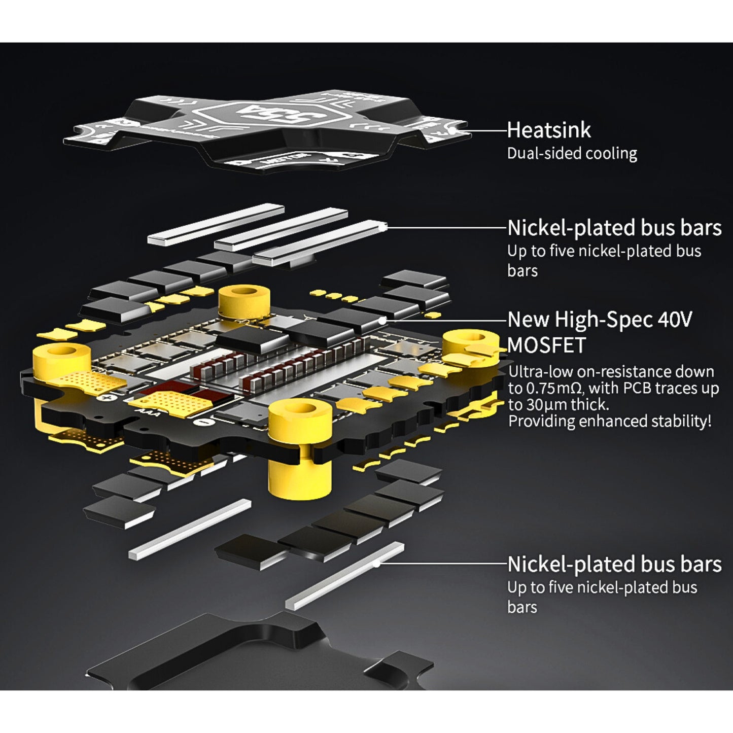 SpeedyBee F405 V5 OX32 55A 4 in 1 ESC