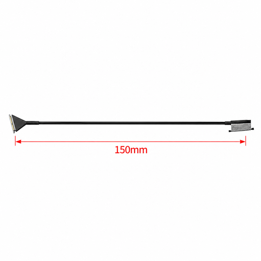 Compatible DJ 04/04 Pro Coaxial Cable Straight-to-Right-Angle 150MM