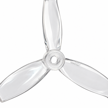 Gemfan 5043 WinDancer PC 3-Blade Freestyle Propeller for 5 Inch FPV Drone (2CW + 2CCW) - Clear