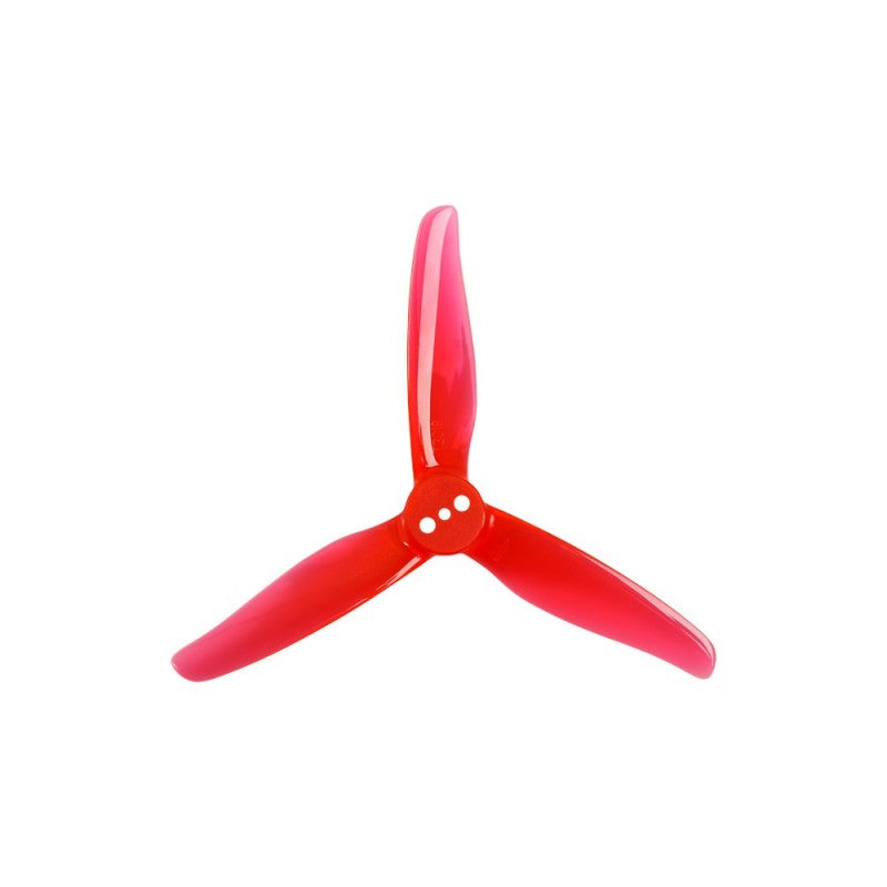 Foxeer DalProp Cyclone Triblade T3018 Propeller 4 Pair CW+CCW-Crystal Red