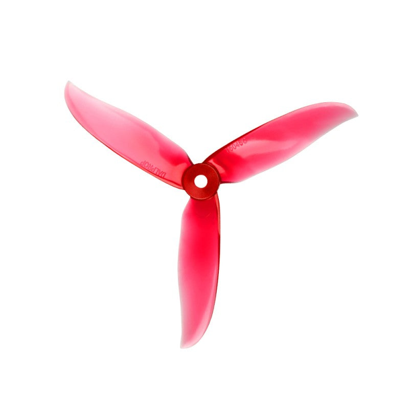 Foxeer DalProp Cyclone Triblade T5045C Pro Propeller 10 Pair CW+CCW-Crystal Red