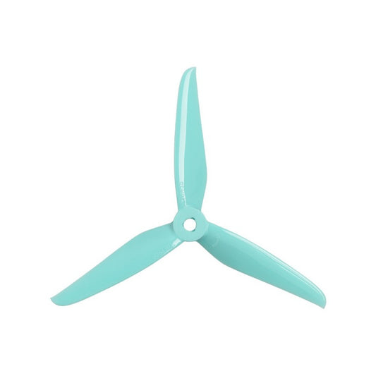 Foxeer DalProp Cyclone Triblade T5143.5 V2 Propeller 2 Pair CW+CCW-Teal