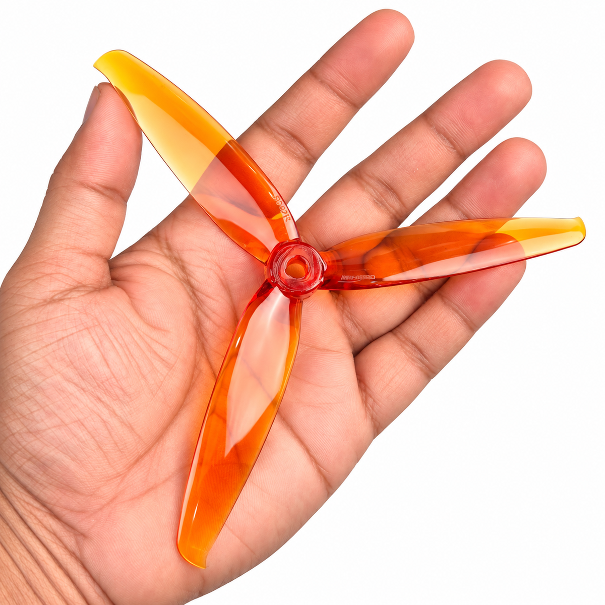6042 Tri Blade Flash Propellers 2CW+2CCW - (2 Pairs)  - Orange