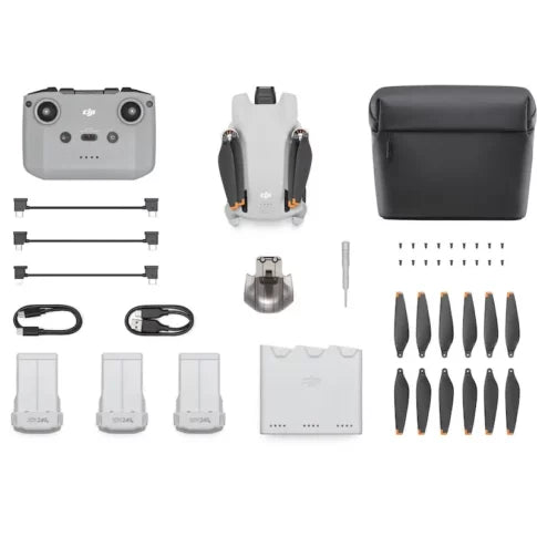 DJI Mini 3 Combo Drone 4K HDR, with RC-N1 Remote Fly More Combo (3 Batteries, Charging Hub and Remote Kit)