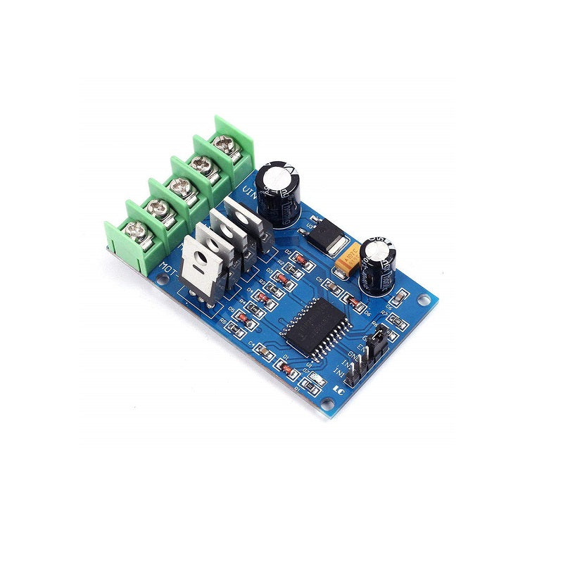 170W High Power HBridge Motor Driver Module NMOS Brake Duty Cycle for DC 5-30V Motor 4 External NMOS Tubes Two PWM inputs