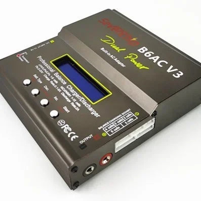 Sevenchip B6AC V3 80W Dual Power Digital Balance Battery Charger for LiPo and NiMH Batteries