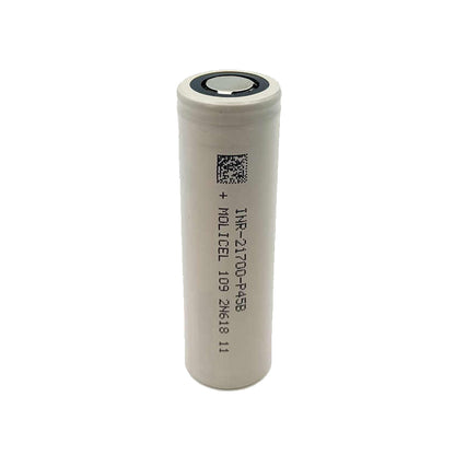 Molicel INR-21700-P45B 3.6V 4500mAh 10C Li-ion Battery