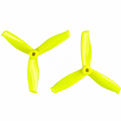 Gemfan 5055S Hulkie PC 3-Blade Freestyle Propeller for 5 Inch FPV Drone (2CW + 2CCW) -  Lemon Yellow