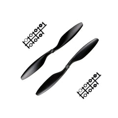 1045 Nylon Black Propellers 1CW+1CCW - (1Pair).