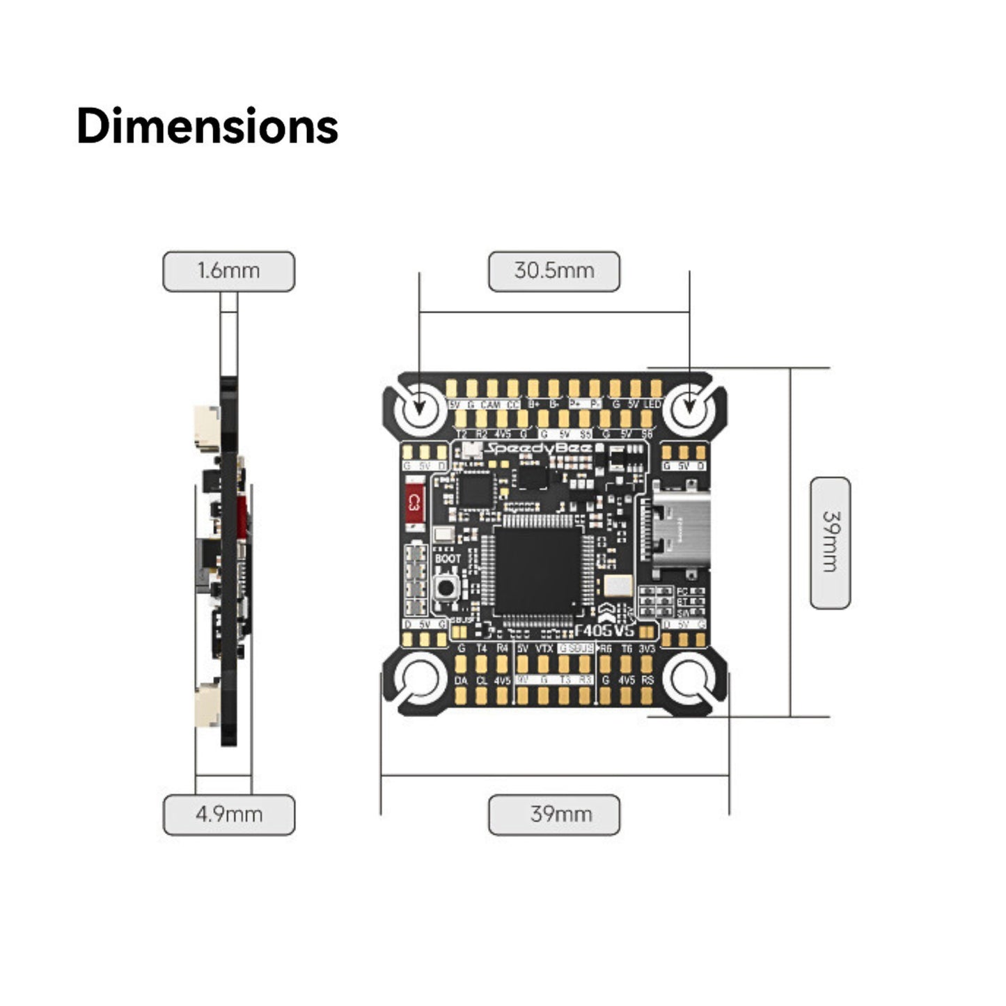 SpeedyBee F405 V5 Flight Controller