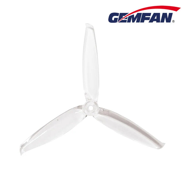 Gemfan 6042 Flash PC 3-Blade Freestyle Propeller for 6 Inch FPV Drone (2CW + 2CCW) - Clear