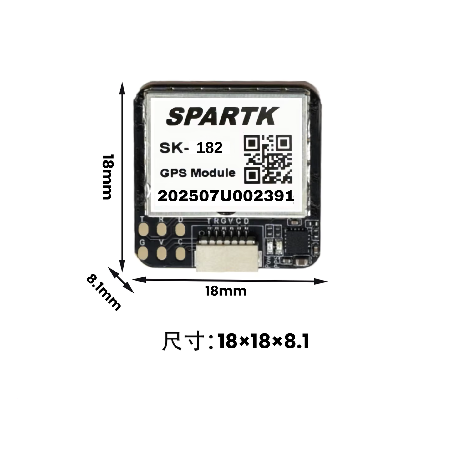 SPARTIK SK-182 with Compass GPS Module