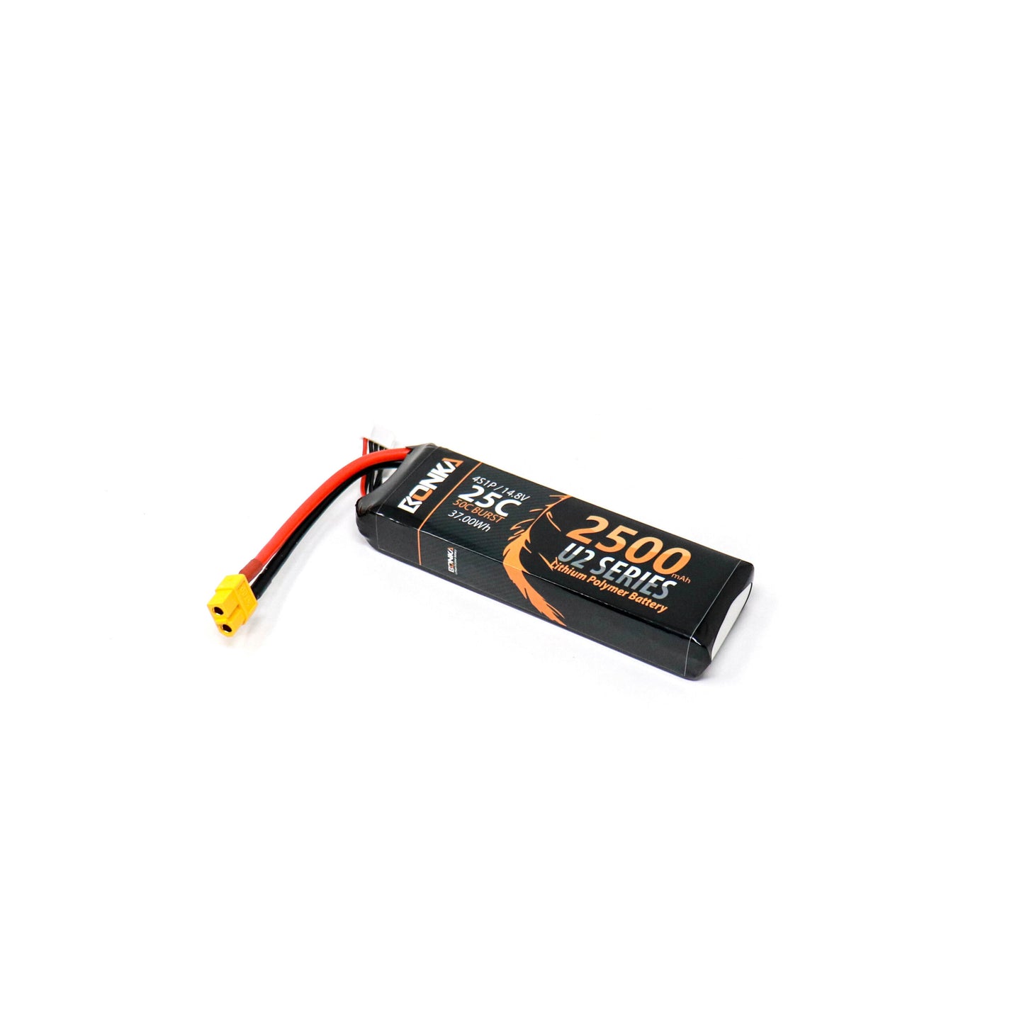 Bonka 14.8V 2500mAh 25C 4S Lithium Polymer Battery Pack