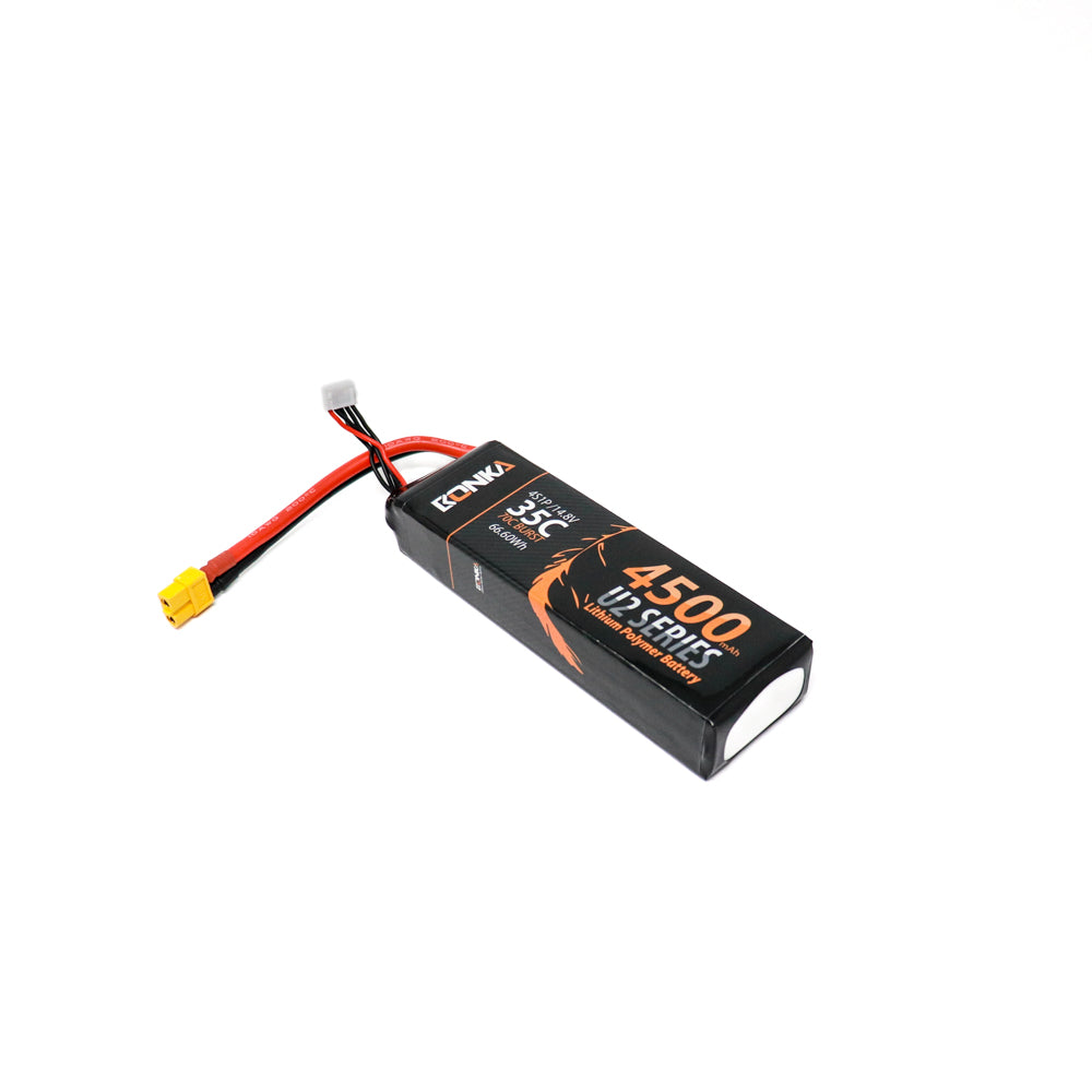 14.8V 4500mAh 4S 35C Lithium Polymer Battery Pack (Brand Bonka). Hi Tech xyz