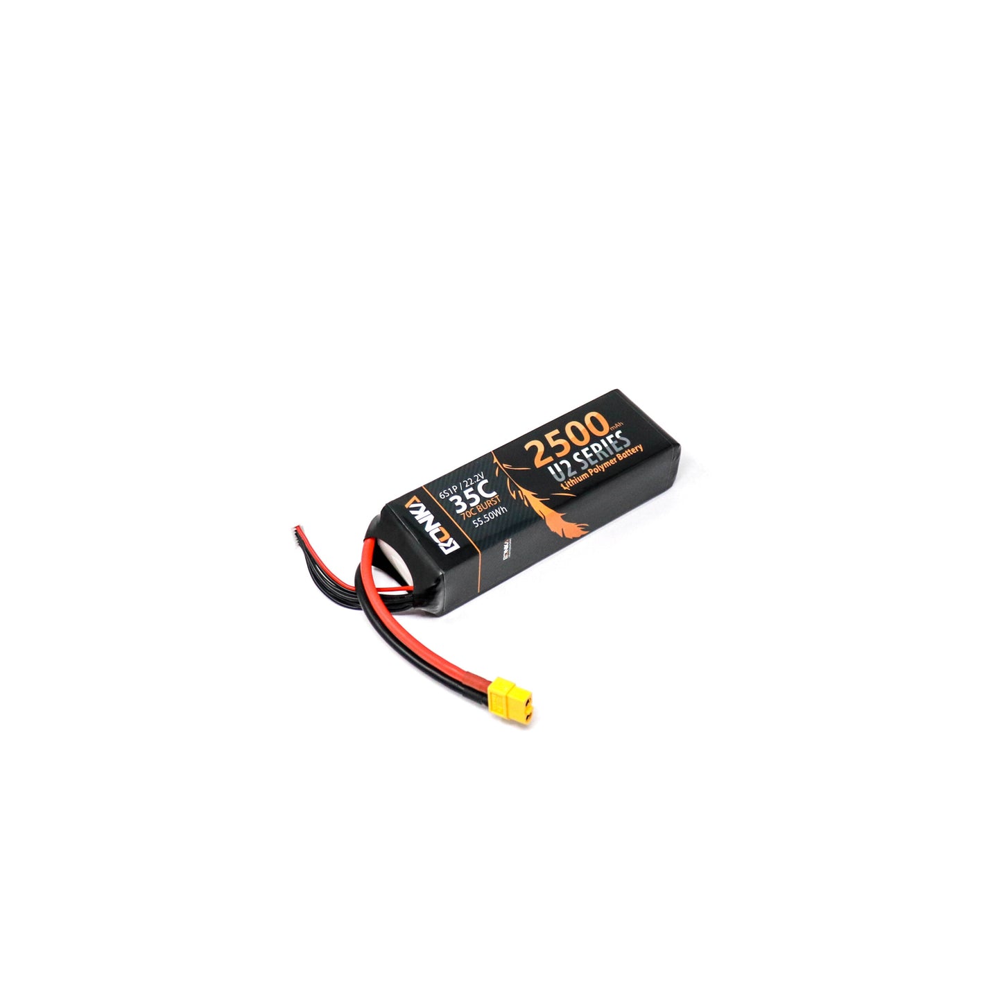 22.2V 2500mAh 6S 35C Lithium Polymer Battery Pack (Brand Bonka)