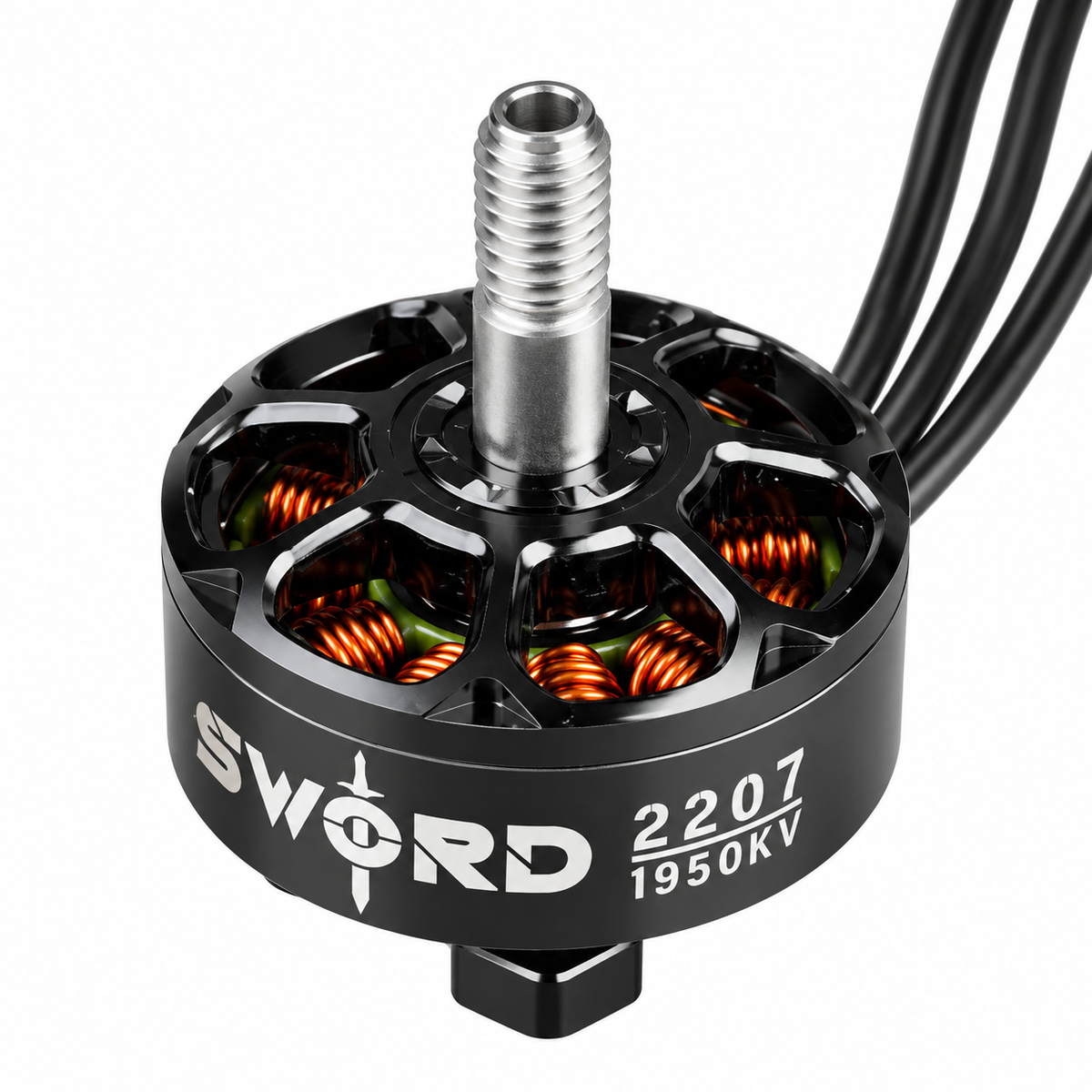 1950KV 6S brushless motor for 5 inch FPV drone builds