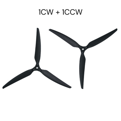 Gemfan 1510F Folding 3-Blade Glass Fiber Nylon Propellers (1CW + 1CCW)