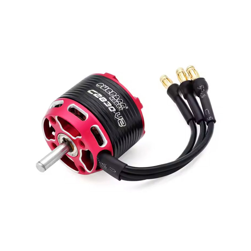 SURPASS HOBBY C2830 14pole Outrunner Brushless Motor for Fixed Wing AircraftΦ3.0*12mm 3.5mm Connector (1300 KV)