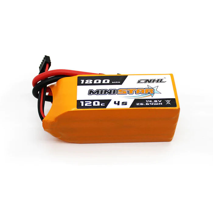 CNHL MiniStar 14.8V 4S 1800mAh  120C LiPo Battery - XT60
