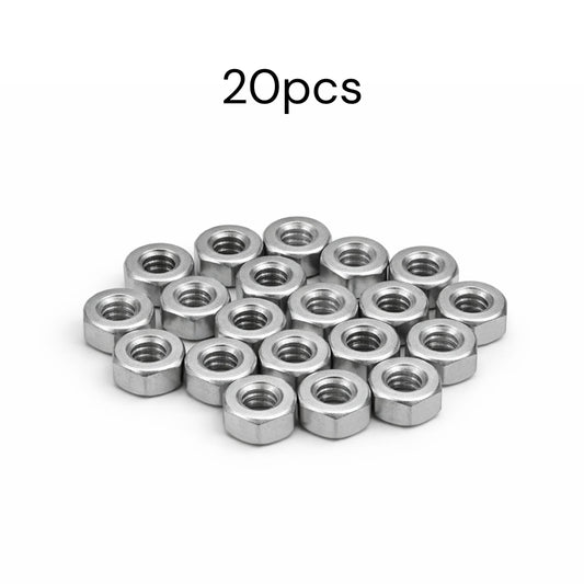 3mm Hex Nut - (20pcs)
