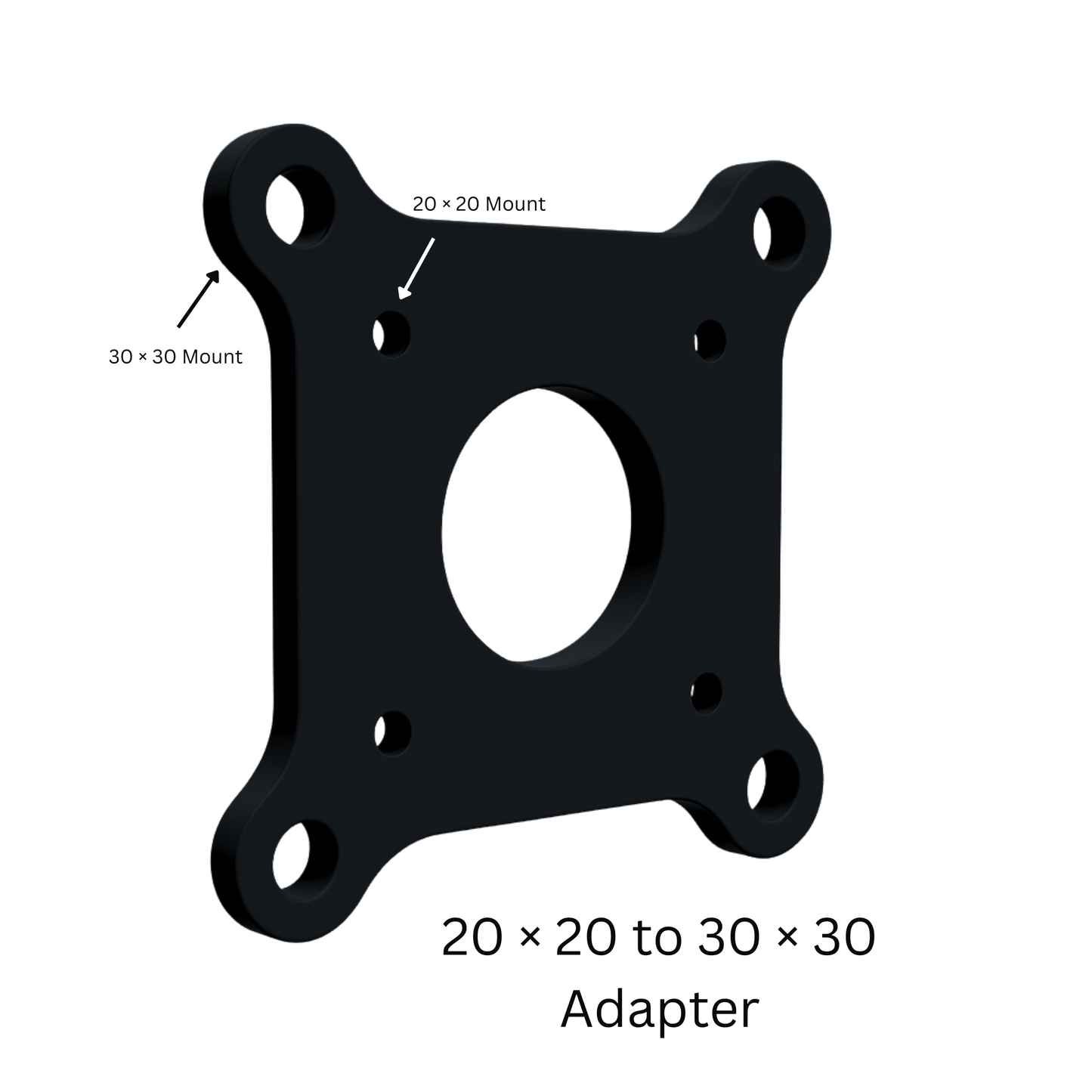 High Quality 3D Printed 20 × 20 to 30 × 30 FC & ESC Adapter