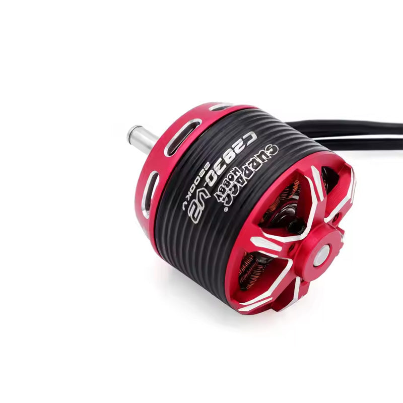 SURPASS HOBBY C2830 14pole Outrunner Brushless Moror for Fixed Wing AircraftΦ3.0*12mm 3.5mm Connector (2200 KV)