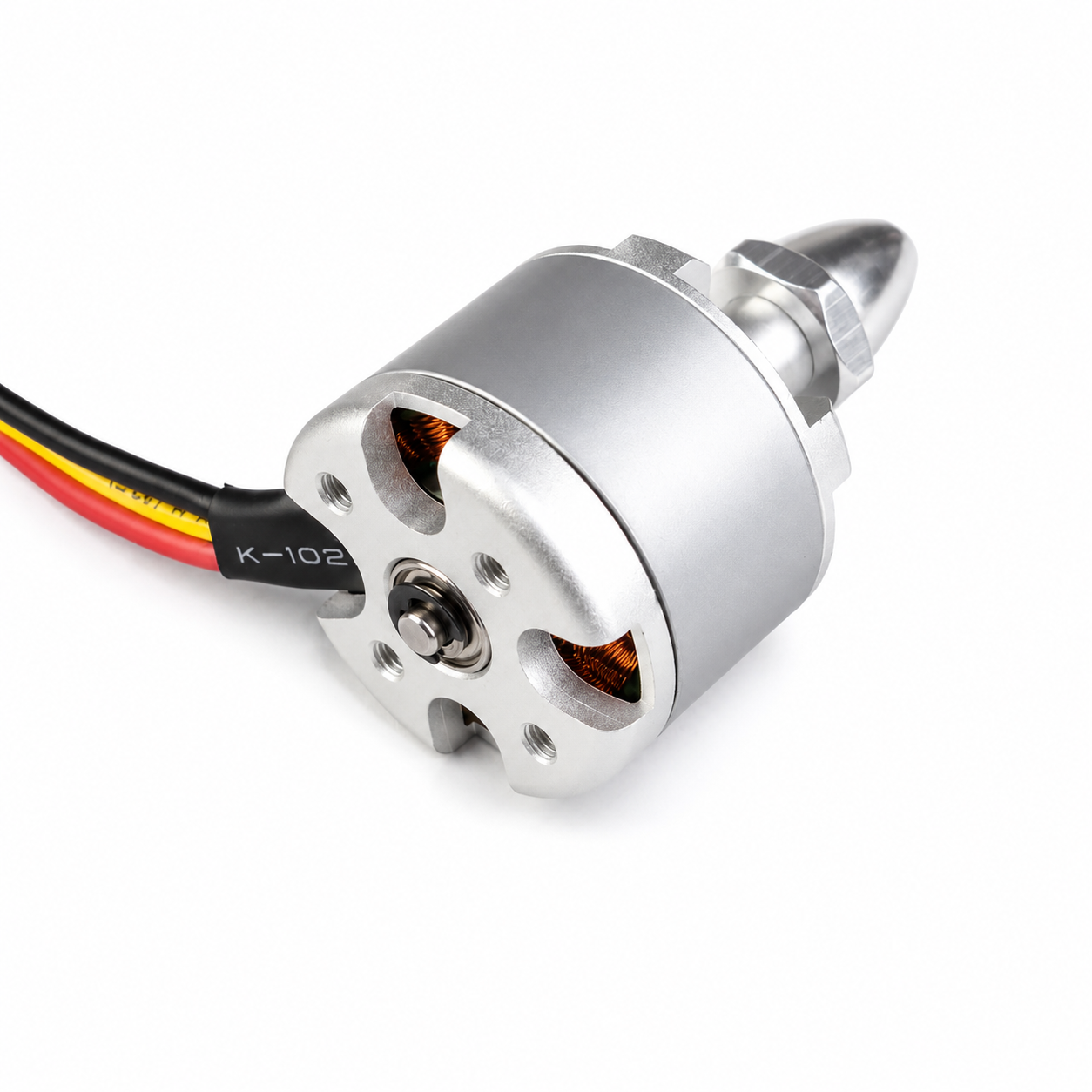 Rear view of High Power 2212 980KV CCW self locking brushless drone motor