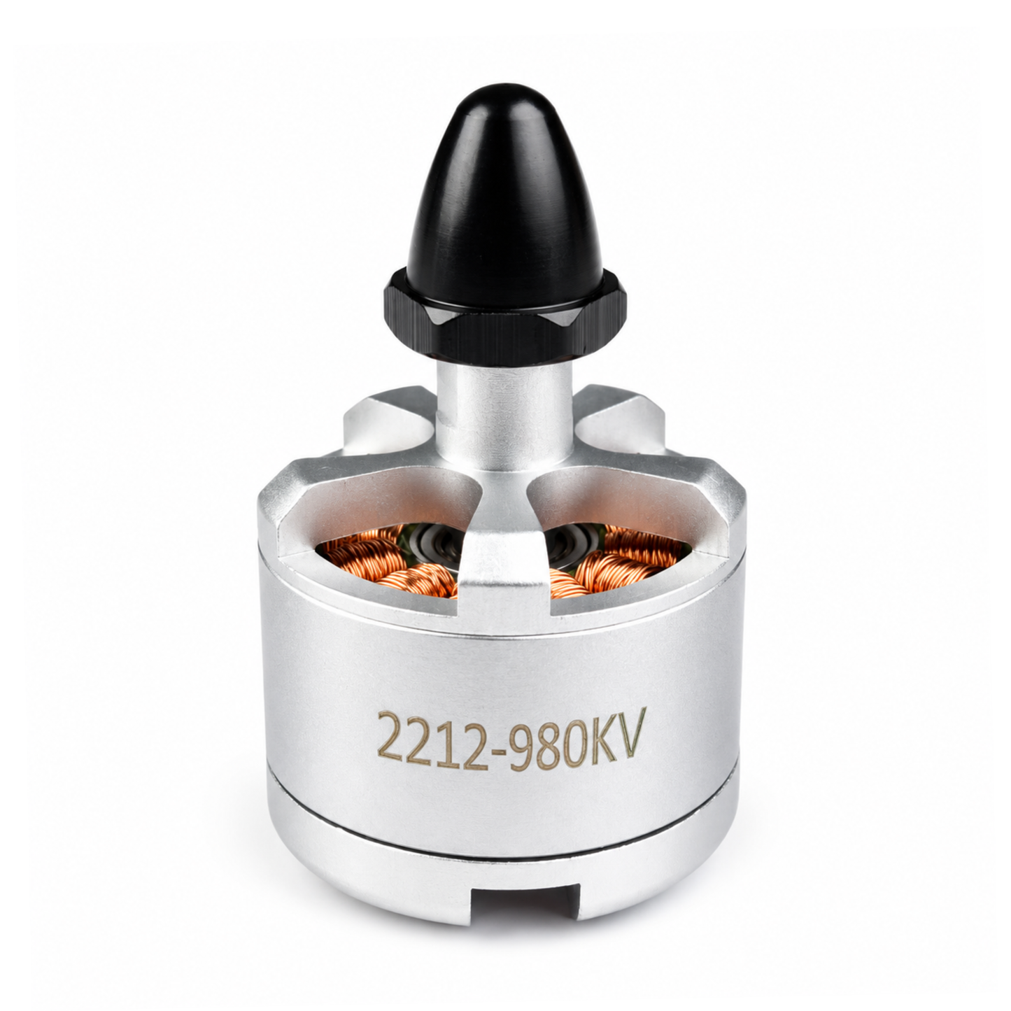 Power 2212 980KV CW brushless drone motor with mounting screws and accessories