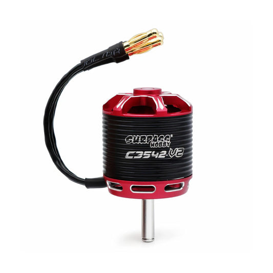 SURPASS HOBBY C3542 14pole Outrunner Brushless Motor for Fixed Wing AircraftΦ5.0*15mm 4.0mm Connector (1450 KV)