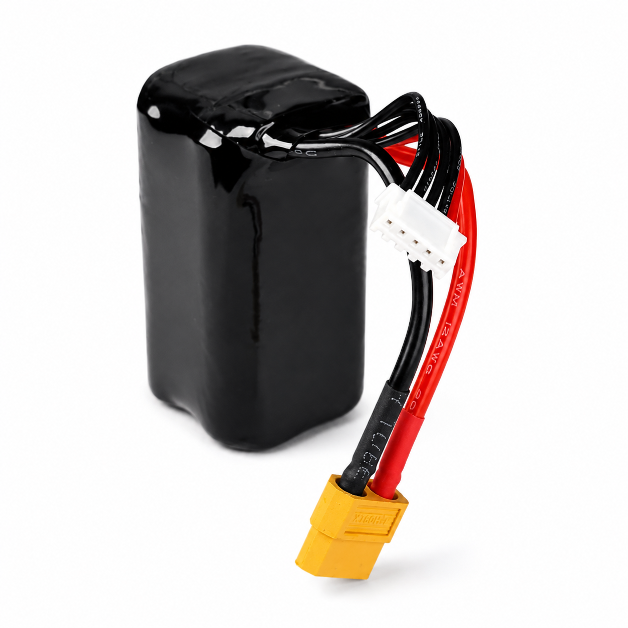 Upright View of 2850mAh 4S 1P Li-Ion Battery for UAV, RC and Robotics Projects