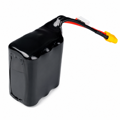 Angled View of 2850mAh 6S 1P Li-Ion Battery for FPV Drone Applications