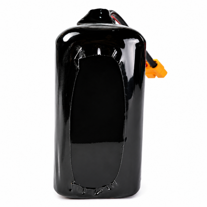 Back Upright View of 2850mAh 6S 1P 21.6V Li-Ion Battery Pack with XT60 Connector for FPV Drones, UAVs and Robotics